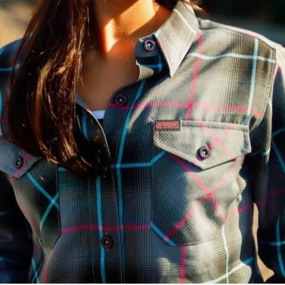 DIXXON x SHREDDY Flannel Long sleeve Collab Small